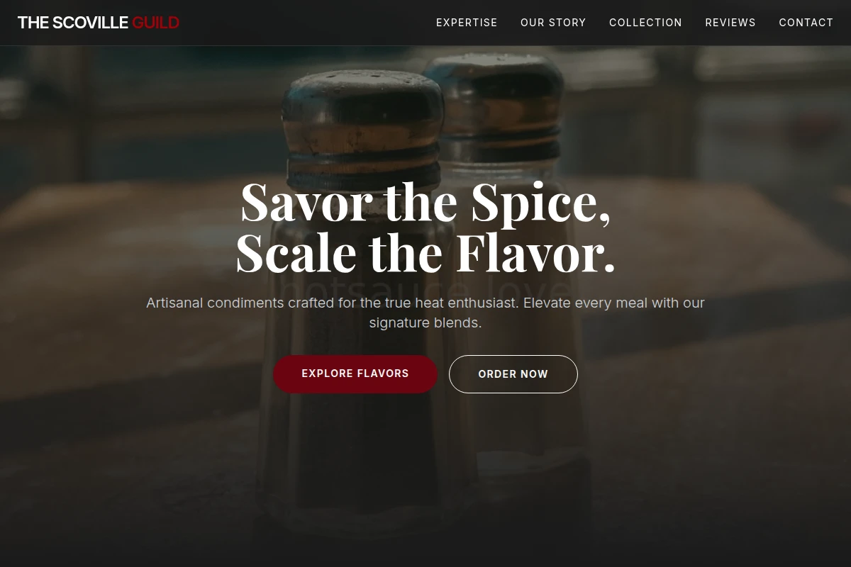 Piquant Condiments