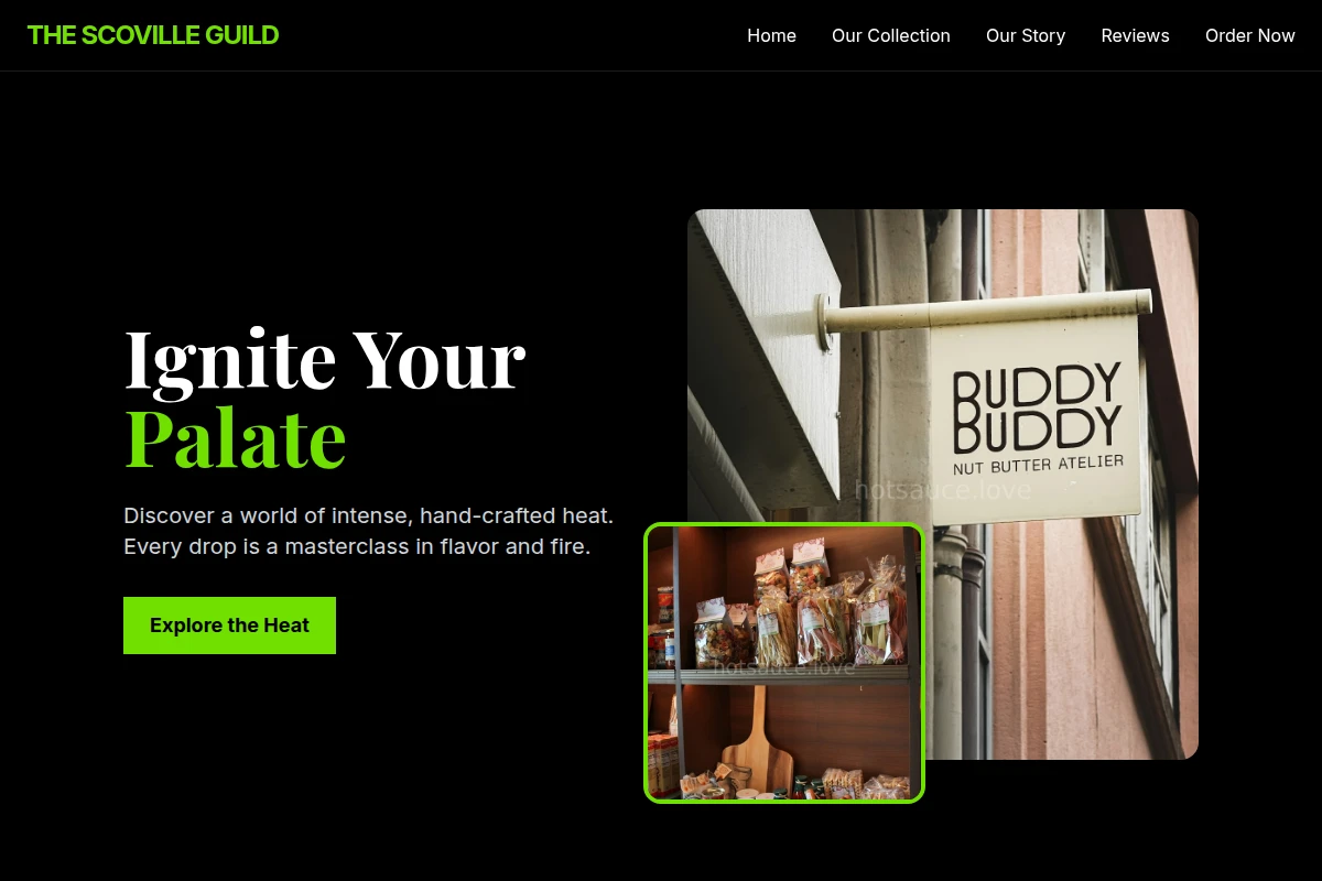 Burn Specialty Food